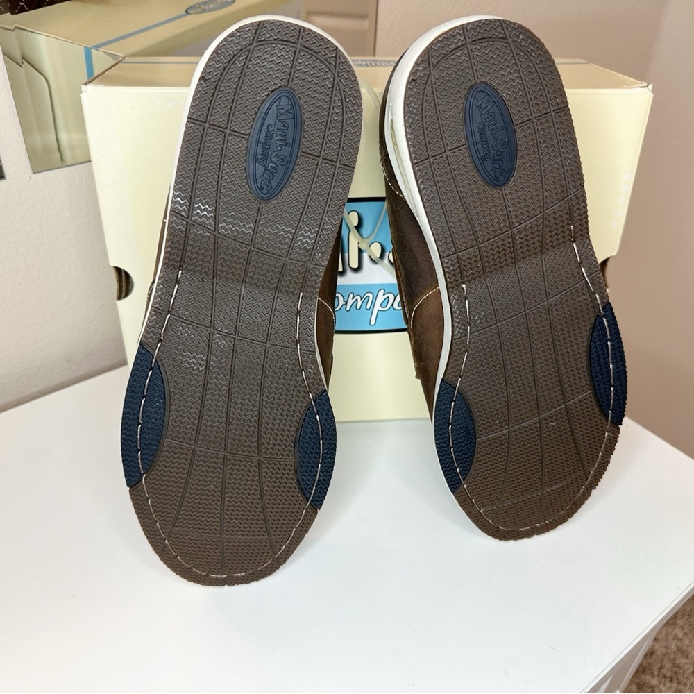 Maui Surf Men’s Loafer Dark Brown Shoes - size 11 - Picture 4 of 11